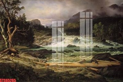 Tải file Tranh sơn dầu phương tây tổng hợp STS65265 (gốc) làm file in ấn