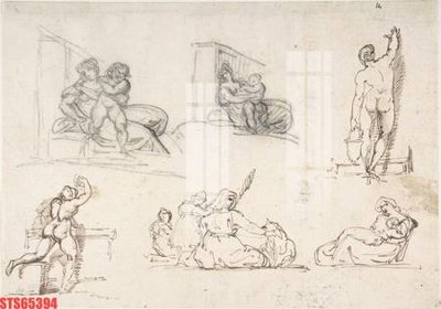 File in trần Tranh sơn dầu phương tây tổng hợp STS65394 (bản gốc) hoa văn