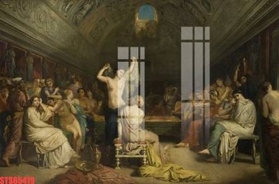 Tải file Tranh sơn dầu phương tây tổng hợp STS65419 (gốc) làm file tranh quảng cáo