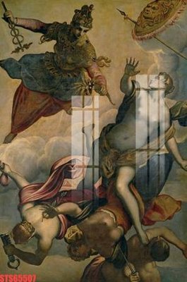 File tranh Tranh sơn dầu phương tây tổng hợp STS65507 (bản gốc) in lụa 5D