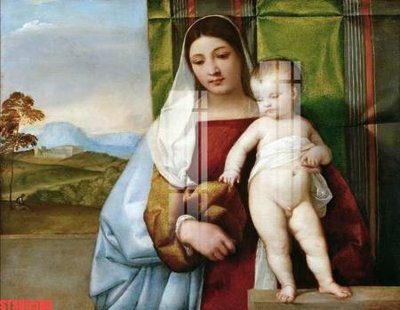 Ảnh gốc Tranh sơn dầu phương tây tổng hợp STS65580 (độ nét cao) in tráng gương