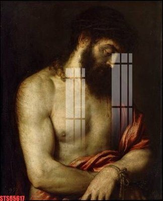 File tranh gốc in trần nhà Tranh sơn dầu phương tây tổng hợp STS65617 3D