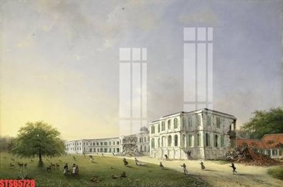 File PSD Tranh sơn dầu phương tây tổng hợp STS65728 (bản gốc) cho nhà in