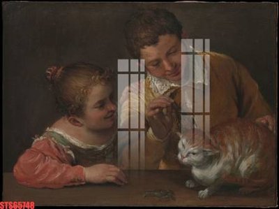 File tranh gốc PSD Tranh sơn dầu phương tây tổng hợp STS65748 còn nguyên layer