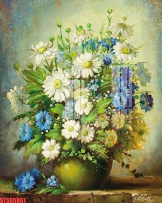 File PSD Tranh sơn dầu phương tây tổng hợp STS65861 (nguyên bản) cho thiết kế