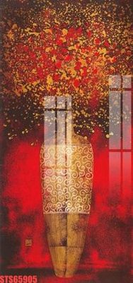 File tranh Tranh sơn dầu phương tây tổng hợp STS65905 (gốc) in film