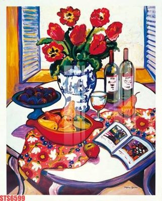 Download file gốc Tranh sơn dầu phương tây tổng hợp STS6599 (dùng cho in ấn)