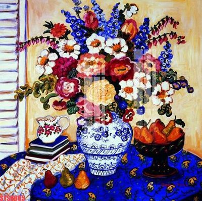 File tranh gốc in trần nhà Tranh sơn dầu phương tây tổng hợp STS6605 3D