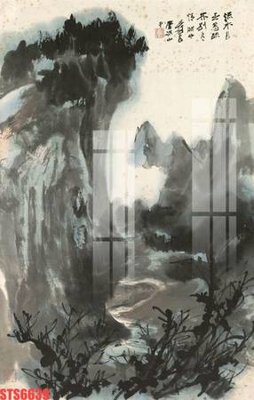 File in lụa Tranh sơn dầu phương tây tổng hợp STS6639 (phong cảnh) Tranh sơn dầu phương tây tổng hợp STS6639