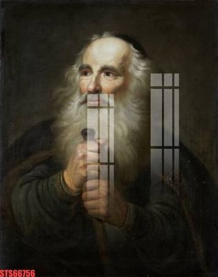 Ảnh gốc Tranh sơn dầu phương tây tổng hợp STS66756 (nét căng) in mica