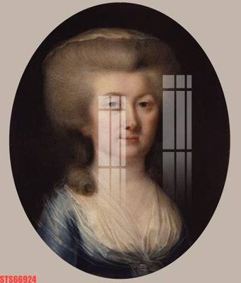 File in mica Tranh sơn dầu phương tây tổng hợp STS66924 (bản gốc) siêu trong