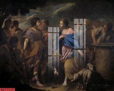 File tranh Tranh sơn dầu phương tây tổng hợp STS66956 (bản gốc) treo phòng ăn