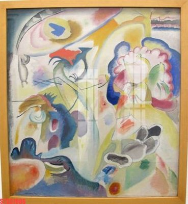 File tranh Tranh sơn dầu phương tây tổng hợp STS67086 (gốc) in trên kính