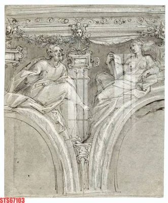 File tranh gốc PSD Tranh sơn dầu phương tây tổng hợp STS67103 còn nguyên layer