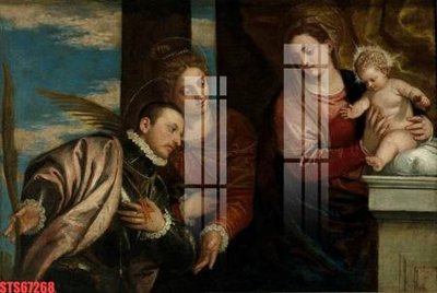 File PSD Tranh sơn dầu phương tây tổng hợp STS67268 (bản gốc) cho nhà in