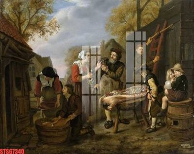 Tải file Tranh sơn dầu phương tây tổng hợp STS67340 (gốc) in nhanh