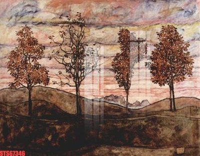 File gốc Tranh sơn dầu phương tây tổng hợp STS67346 (phong cách) tối giản