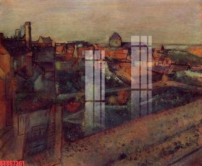 File in mica Tranh sơn dầu phương tây tổng hợp STS67361 (bản gốc) sắc sảo