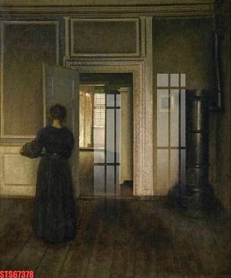 Download file gốc Tranh sơn dầu phương tây tổng hợp STS67378 (in mica) trong suốt