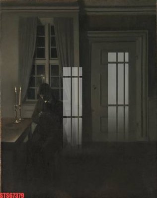 File in lụa Tranh sơn dầu phương tây tổng hợp STS67379 (phong cảnh) Tranh sơn dầu phương tây tổng hợp STS67379