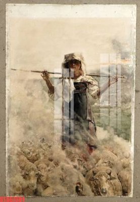 Download file gốc Tranh sơn dầu phương tây tổng hợp STS67391 (dùng cho in ấn)