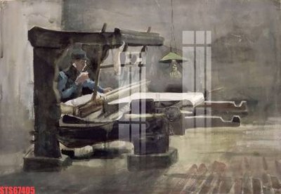 File tranh Tranh sơn dầu phương tây tổng hợp STS67405 (gốc) chủ đề thành phố