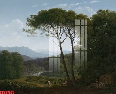 Tải file Tranh sơn dầu phương tây tổng hợp STS67535 (gốc) in tranh tráng gương