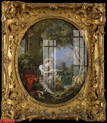 Download file tranh Tranh sơn dầu phương tây tổng hợp STS6754 (file gốc PSD)