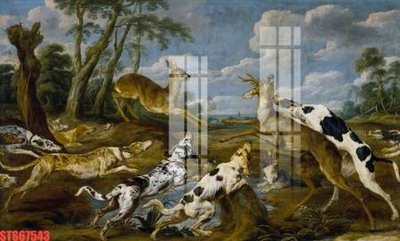 Tải file Tranh sơn dầu phương tây tổng hợp STS67543 (gốc) làm file in ấn