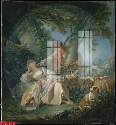 File gốc Tranh sơn dầu phương tây tổng hợp STS6756 (in 3D) nghệ thuật