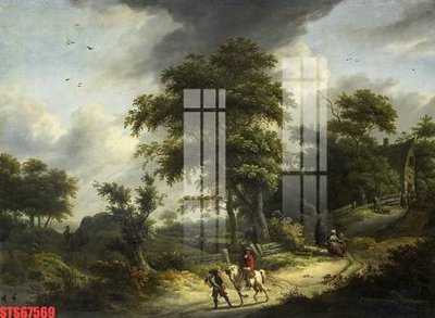 File gốc Tranh sơn dầu phương tây tổng hợp STS67569 cho in ấn và thiết kế