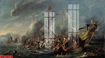 File in trần Tranh sơn dầu phương tây tổng hợp STS67581 (bản gốc 3D) sống động