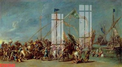 Download file gốc Tranh sơn dầu phương tây tổng hợp STS67582 (in mica) logo