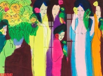 File tranh Tranh sơn dầu phương tây tổng hợp STS67587 (ảnh gốc) in trần xuyên sáng