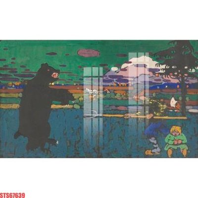 Tải file Tranh sơn dầu phương tây tổng hợp STS67639 (gốc) chủ đề phong thủy