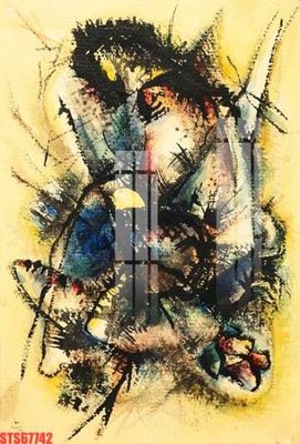 Download file gốc Tranh sơn dầu phương tây tổng hợp STS67742 (in mica) 3D