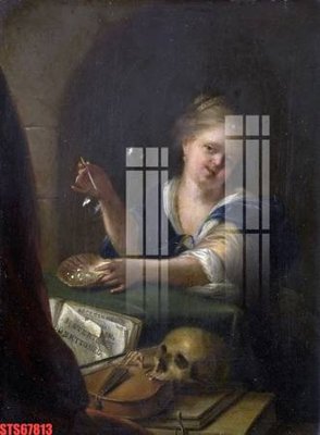 File gốc Tranh sơn dầu phương tây tổng hợp STS67813 (phong cách) tối giản