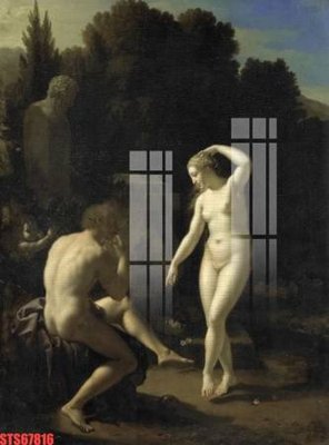 File gốc Tranh sơn dầu phương tây tổng hợp STS67816 (bản quyền) cho in ấn