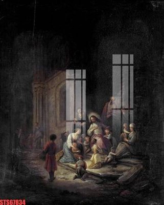 File gốc Tranh sơn dầu phương tây tổng hợp STS67834 (chuẩn CMYK) cho nhà in