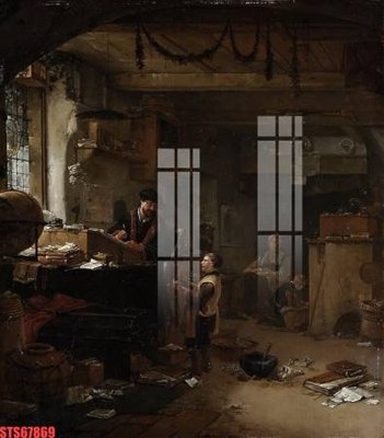 Tải file Tranh sơn dầu phương tây tổng hợp STS67869 (gốc) để in ấn ngay