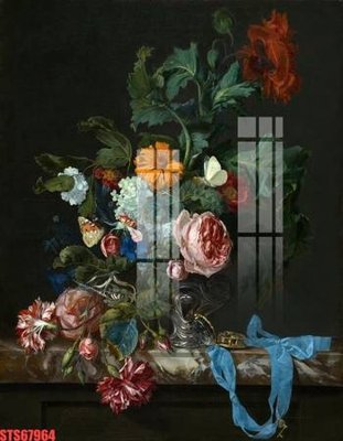 File tranh Tranh sơn dầu phương tây tổng hợp STS67964 (bản gốc) in lụa 3D