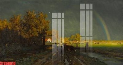 Tải file PSD Tranh sơn dầu phương tây tổng hợp STS68010 (nguyên layer) để in