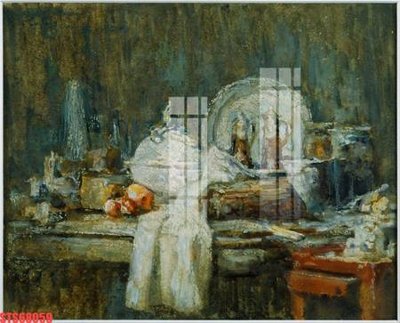 File tranh Tranh sơn dầu phương tây tổng hợp STS68059 (bản gốc) treo phòng ăn