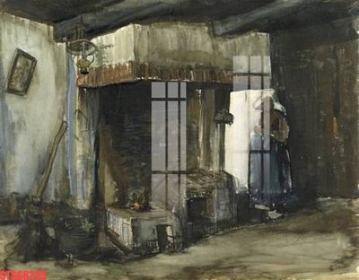 Download file ảnh gốc Tranh sơn dầu phương tây tổng hợp STS68295 để in ấn