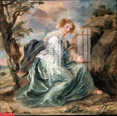 File gốc Tranh sơn dầu phương tây tổng hợp STS6834 (in lụa) hoa văn cổ điển