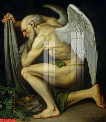 File tranh in trần 3D Tranh sơn dầu phương tây tổng hợp STS68401 (ảnh gốc)