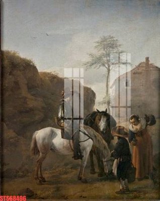 Ảnh mô tả file gốc in mica Tranh sơn dầu phương tây tổng hợp STS68496