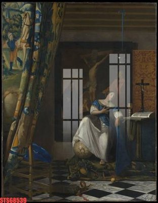 File tranh gốc Tranh sơn dầu phương tây tổng hợp STS68539 chủ đề hiện đại