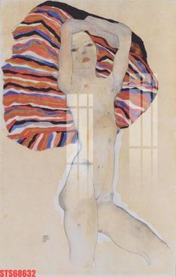 Download file Tranh sơn dầu phương tây tổng hợp STS68632 (gốc) in mica đèn LED