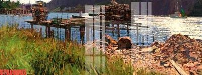 File PSD Tranh sơn dầu phương tây tổng hợp STS69092 (gốc) nhiều lớp (multi-layer)